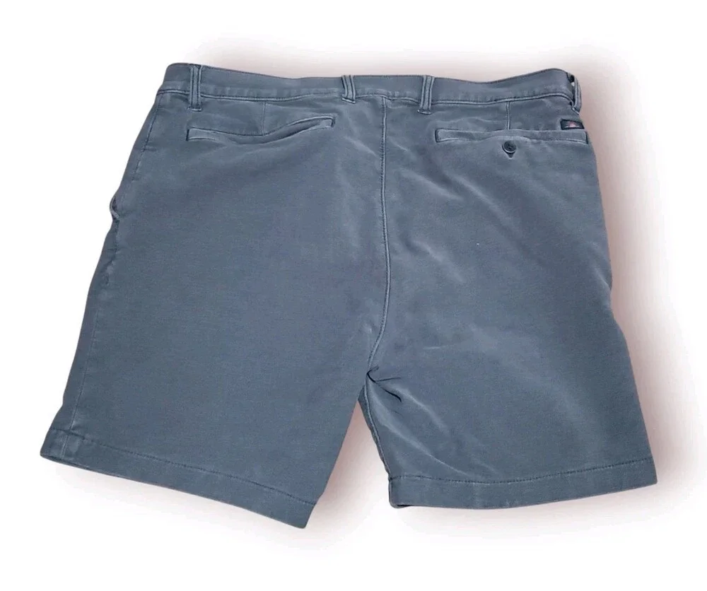 Faherty Shorts Mens 36 Gray All Day Chino Stretch